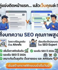 ขายบทความ SEO